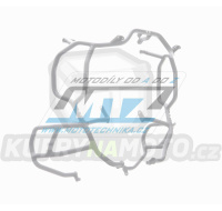 Padací rám Dual Sport Crash Bar - BMW R1200GS Adventure / 19-24 - barva stříbrná Ice Polished