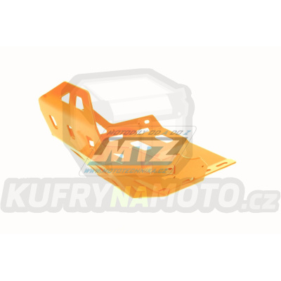 Kryt pod motor hliníkový Dual Sport -  KTM 1190 Adventure / 13-16 + 1290 Super Adventure / 15-16 + 1290 Super Adventure R/S / 17-20 + 1290 Super Adventure T / 17 - barva oranžová