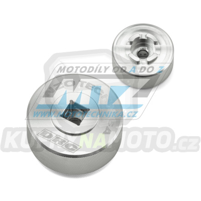 Přípravek DRC-ENZO na přední vidlice White Power WP AER - ENZO DRC BASE VALVE WRENCH - DRC ED59-37-205 - stříbrný