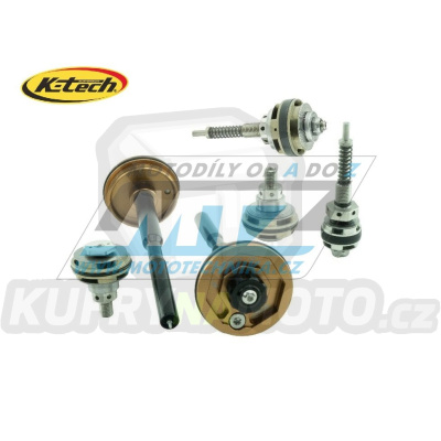 Sada pístků přední vidlice K-Tech ORVS pro WP 48 XACT - KTM EXC+EXCF / 24-25 + Husqvarna TE+FE / 24-25 + Gas-Gas EX+EXF
