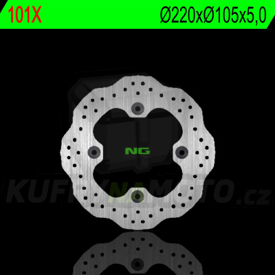 Brzdový kotouč moto NG 101X