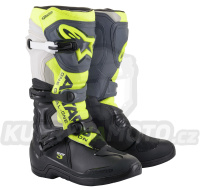 boty TECH 3, ALPINESTARS (černá/šedá/žlutá fluo) 2024