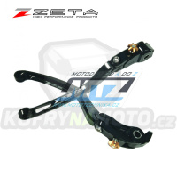 Páčka brzdy výklopná ZETA-PILOT (závodní provedení černá) - ZETA ZS61-1815 - Ducati Panigale V4+Panigale V4R / 18-20 + Panigale V2 / 20 + 1198+1098+1098S+1098R / 08-11 + Triumph Daytona 675 / 13-15 + Speed Triple R / 12-17 + KTM RC8 / 08-16 + 1290 Su