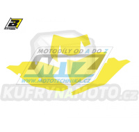 Polepy číslových tabulek (vystřižené) - KTM EXC / 17-19 - barva žlutá
