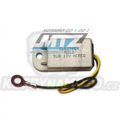 Regulátor dobíjení Honda CR125R + CR250R + CRF250R + CRF450R + Husaberg FC400 + FE400 + FX400 + KawasakiKX80 + KX125 + KX400 + KTM 380EXC + 440MXC + Suzuki RM60 + RM65 + RM80 + RM85 + RM100 + RMZ250 + RMZ450 + Yamaha YZ80 + YZ85 + YZ125 + Vertemati