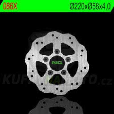 Brzdový kotouč moto NG 086X