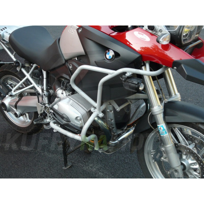 Padací rám Bmw R 1200 GS / Adventure 2004 – 2007 stříbrná - spodní + vrchní rám RD Moto CF40S-KNM38 pár