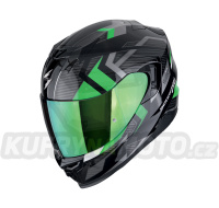 Moto přilba SCORPION EXO-520 EVO AIR SENSUS černo/zelená