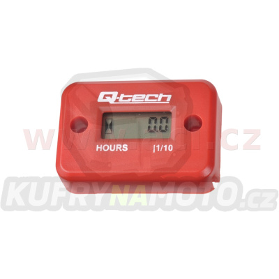 měřič motohodin, Q-TECH (červený)