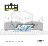 Destičky brzdové DP127-SDP DP Brakes - směs SDP Sport HH+
