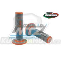 Rukojeti/Gripy Domino šedo-oranžové