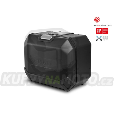 Boční hliníkový kufr na motorku SHAD Terra TR47 D0TR47100LB BLACK EDITION levý