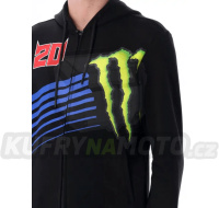 Mikina FABIO QUARTARARO Yamaha MotoGP Monster Energy černá 2323701