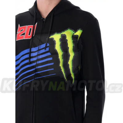 Mikina FABIO QUARTARARO Yamaha MotoGP Monster Energy černá 2323701