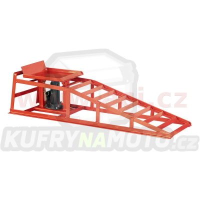 nájezdová rampa s hydraulickým zvedákem (auto / ATV / UTV)