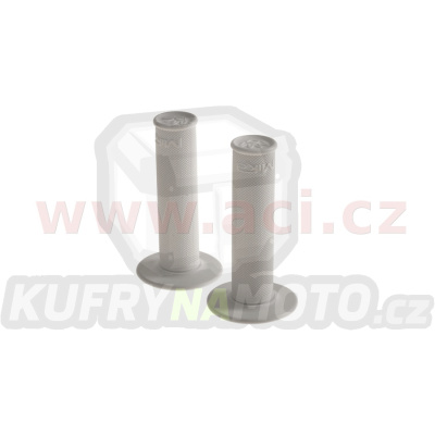 gripy motokrosové "FULL DIAMOND GRIPS" (medium), MIKA (bílé)
