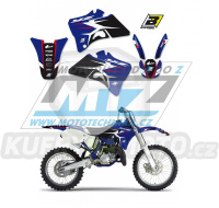 Polepy na motocykl (sada polepů Dream) Yamaha YZ125+YZ250 / 96-01 - typ polepů Dream4