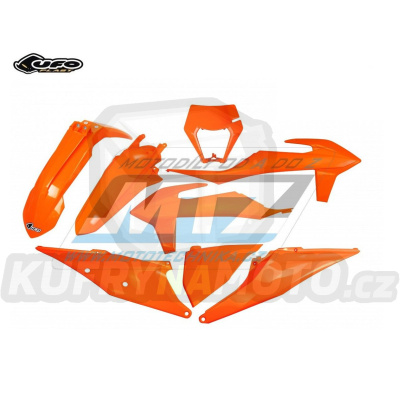 Sada plastů KTM 150EXC+250EXC+300EXC + 250EXCF+350EXCF+450EXCF+500EXCF / 20-22 + XC-W+XCF-W / 20-22 - barva oranžová
