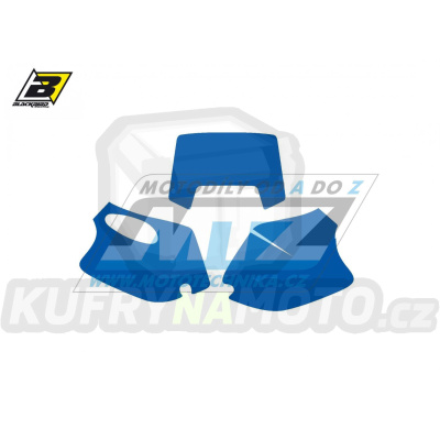 Polepy číslových tabulek (vystřižené) - KTM EXCF 4T / 93-99 - barva modrá