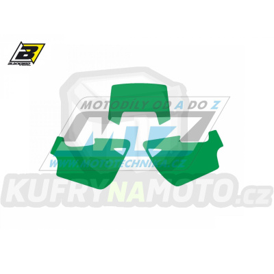 Polepy číslových tabulek (vystřižené) - Husqvarna WR / 95-99 - barva zelená