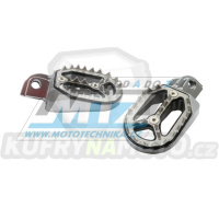 Stupačky Alu - KTM SX+SXF+EXC+EXCF + 50SX+65SX+85SX + 690+790 Adventure+Enduro+SMC + 950+990+1050+1090+1190+1290 Adventure+SMC+SuperEnduro + Beta RR 2T+4T / 10-19 + Gas-Gas / 18-20 + Sherco SE+SEF / 10-23 + Husqvarna+Husaberg