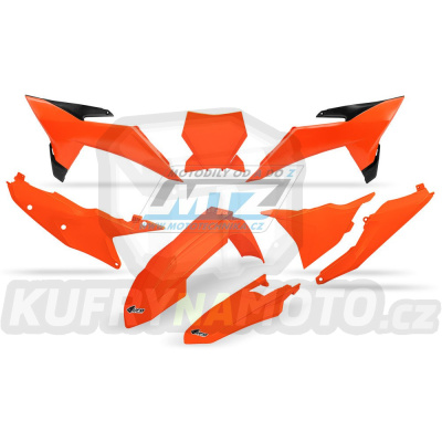 Sada plastů KTM SX+SXF / 25 - barva oranžová (neon oranžová)