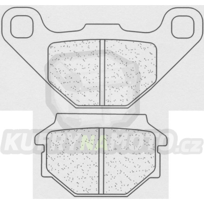 Brzdové destičky CL BRAKES 2472 S4