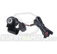 Nabíječka Interphone s 2xUSB výstupem pro motocykly, připojení na baterii, 2A
