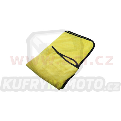 utěrka z mikrovlákna Super Drying Towel určená pro sušení a otírání povrchů, OXFORD (90 x 55 cm, žlutá)