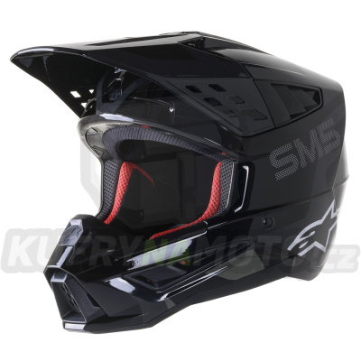 přilba S-M5 ROVER, ALPINESTARS (černá/antracit maskáčová lesklá) 2023
