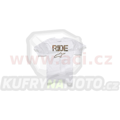 triko RIDE 2.0 CAMO, ALPINESTARS (bílá/camo)