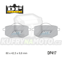 Destičky brzdové DP417 - DP BRAKES směs Premium Sinter OEM