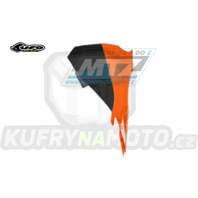 Kryt air-boxu (levá strana) KTM 85SX / 13-17 - barva oranžovo-černá