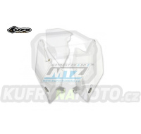 Bočnice + levý kryt air-boxu KTM 125SX+150SX / 16-18 + 250SX / 17-18 + 250SXF+350SXF+450SXF / 16-18 + 125EXC+250EXC+300EXC / 17-19 + 250EXCF+350EXCF+450EXC+500EXC / 17-19 - barva bílá