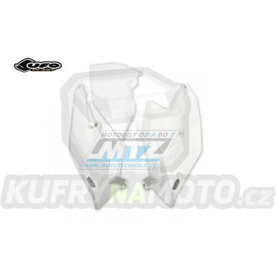 Bočnice + levý kryt air-boxu KTM 125SX+150SX / 16-18 + 250SX / 17-18 + 250SXF+350SXF+450SXF / 16-18 + 125EXC+250EXC+300EXC / 17-19 + 250EXCF+350EXCF+450EXC+500EXC / 17-19 - barva bílá