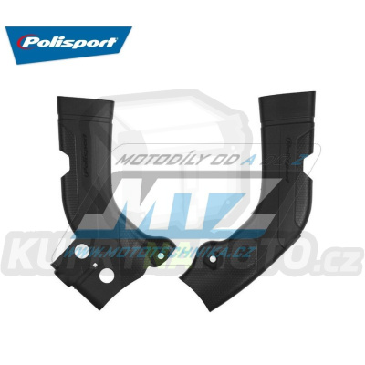 Kryty rámu - Honda CRF250R+CRF250RX / 20-21 + CRF450R+CRF450RX / 19-20 - barva černá