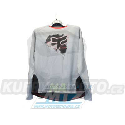 Dres motokros FOX SHORT CUT Grey - šedý - velikost XL