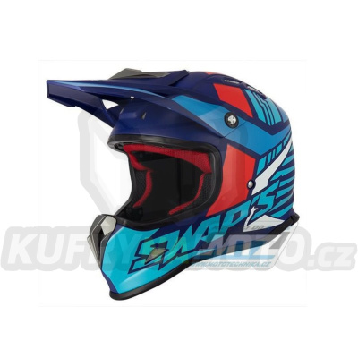 Přilba dětská SWAPS S885 Kid Cross Helmet - velikost M (barva modrá)