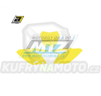 Polepy číslových tabulek (vystřižené) - Suzuki RMZ450 / 08-17 - barva žlutá