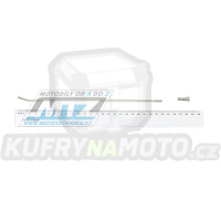Drát/Špice nerezové do kola + Niple 21" - Kawasaki KMX125 / 86-01