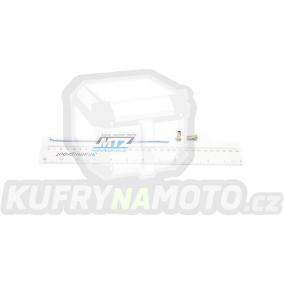 Drát/Špice nerezové do kola + Niple 17&quot; - Honda CR80+CR85 / 96-17