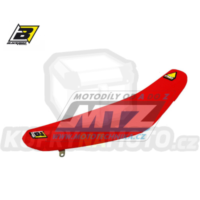 Sedlo kompletní Honda CRF250R / 18-21 + CRF450R / 17-20 - barva červená - typ potahu PMD - zvýšené provedení +15mm