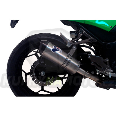 Laděný výfuk KARBONOVÉ VÍČKO Termignoni KAWASAKI NINJA 300R 2012-2017