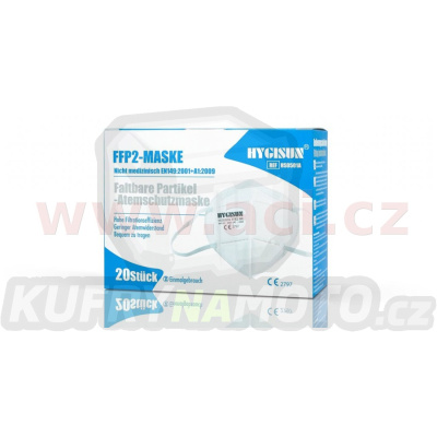 respirátor FFP2 (sada 20 ks) HYGISUN