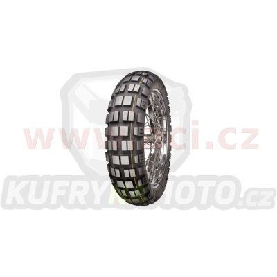 Pneu 150/70-18 (70T) E-10 TT (DAKAR ŽLUTÝ PRUH), MITAS - ČR