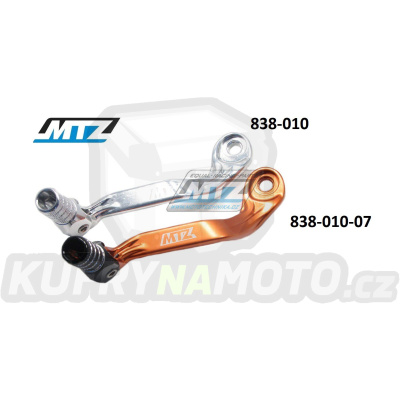 Řadička (řadicí páka) KTM 65SX / 09-23 + Husqvarna TC65 / 17-23 + Gas-Gas MC65 / 21-23 - oranžová