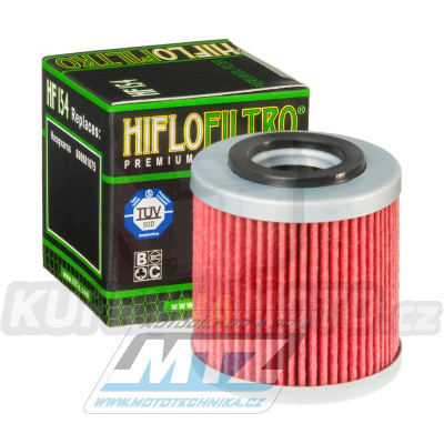 Filtr olejový HF154 (HifloFiltro) - Husqvarna TC250+TC450+TC510 + TE250+TE450+TE510 / 02-07 + TE410E+TE610E+LT610 + SM250R+SM450R+SM510R+SM610R