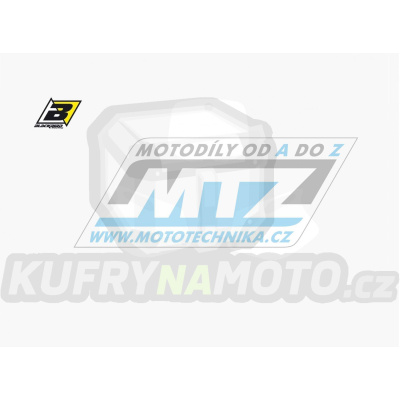 Polepy číslových tabulek (vystřižené) - KTM SX / 93-97 - barva bílá