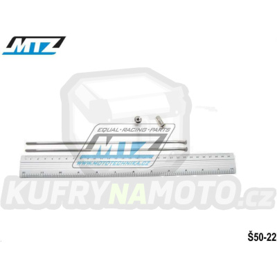 Drát/Špice nerezové do kola + Niple 21&quot; - Honda CR125+CR250+CR500 / 88-91