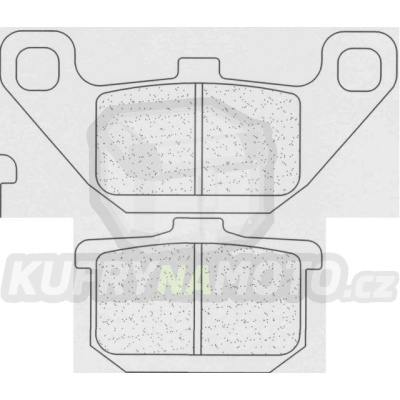 Brzdové destičky CL BRAKES 2285 RX3